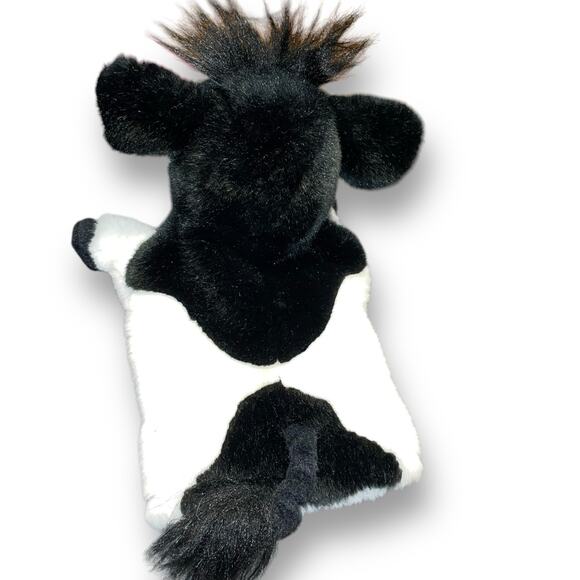 Douglas Hand Puppet Cow Arabella Plush Stuffed Animal Pretend Cuddle Toys 11" - Picture 8 of 12